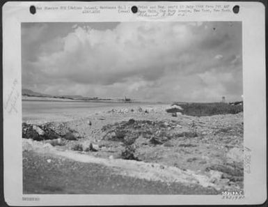 Douglas C-54 Taking Off From Kobler Field Saipan On The 9 April 1945. (U.S. Air Force Number 58319AC)