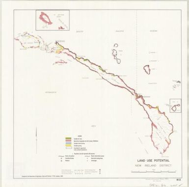 Land use potential: New Ireland District (Sheet 16.2)