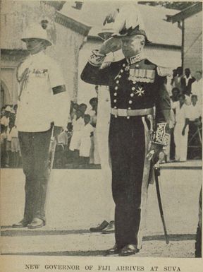 New governor of Fiji arrives at Suva