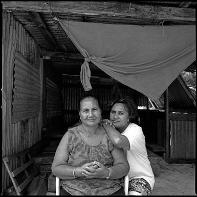 Ngatokorima Rasmussen and her daughter Vaine-Iriano Wichman frame 2