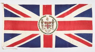 Flag (Union Jack flag with Fijian crest)