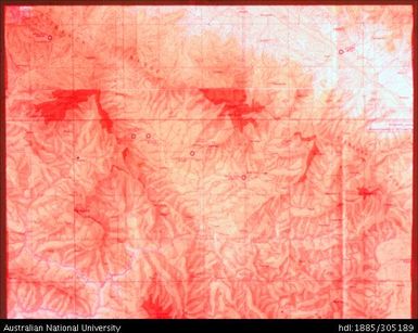 Goroka Valley map