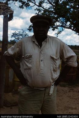 Unidentified Aboriginal man