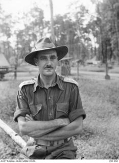 BOUGAINVILLE. 1945-04-26. LIEUTENANT-COLONEL J.G. MCKINNA, 25 INFANTRY BATTALION