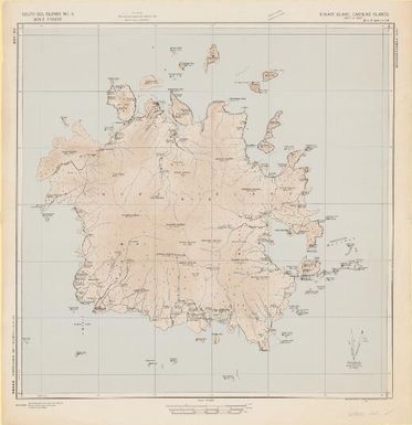 South Sea Islands 1:50,000 Gomanbun no ichi kotsuzu nanyo gunto .: Ponape Island, Caroline Islands (South Sea Islands No. 4)