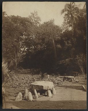 Stone structures, Espiritu Santo, Vanuatu