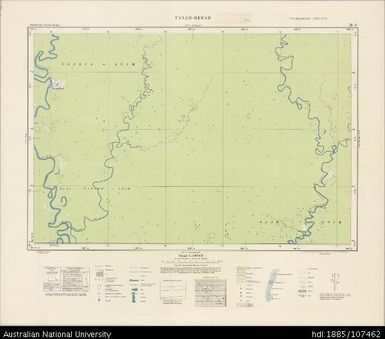 Indonesia, Western New Guinea, Tanah-Merah, Series: Nederlands-Nieuw-Guinea, Sheet 23-Y, 1956, 1:100 000