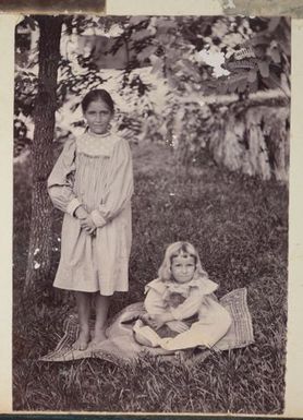 Two children. From the album: Cook Islands