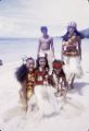 French Polynesia, dancers performing at resort on Moorea Island