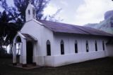 French Polynesia, church on Moorea Island