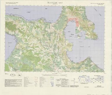 Territory of Papua & New Guinea 1:50,000 topographic survey: Blanche Bay (Sheet 6245 III)
