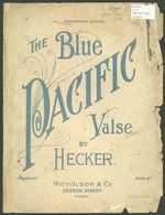 The blue pacific valse / by Hecker.