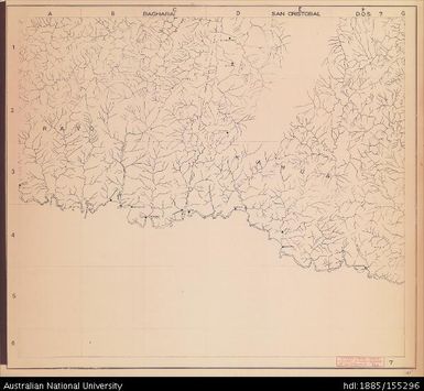 Solomon Islands, San Cristobal, Bagharai, Series: Sketch, Sheet 7, 1966?, 1:50 000