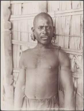 A man of Uru, Malaita, Solomon Islands, 1906, 2 / J.W. Beattie