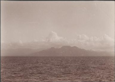 North-west coast of Guadalcanar, viewed from sea, Solomon Islands, 1906, 2 / J.W. Beattie