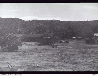 RABAUL, NEW GUINEA. 1946-07-04. AREA THROUGH WHICH THE MAIN JAPANESE FORCE PROCEEDED EN ROUTE FOR VANAKANAU AIRSTRIP