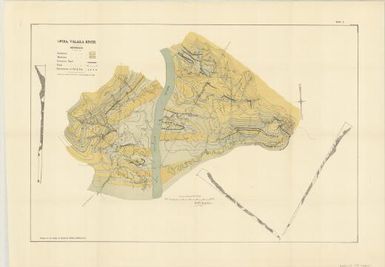 Report on petroleum in Papua: Map 1. Upola, Valaila River (Sheet 1)