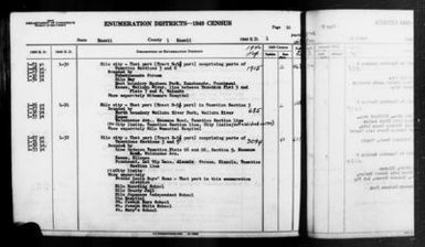 1940 Census Enumeration District Descriptions - Hawaii - Hawaii County - ED 1-30, ED 1-31, ED 1-32