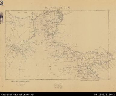 Papua New Guinea, Fourmil of Tufi, Fourmil series, Sheet 50, 1959, 1:253 440