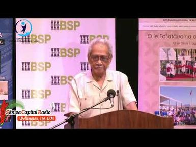 Komesina ‘o le Kōmisi ‘o le Gagana Sāmoa Rev. Elder Vaiao Eteuati – GSCW2025
