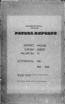 Patrol Reports. Madang District, Saidor, 1965 - 1966