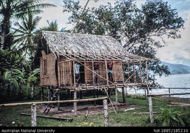 New House, Pwanapwana: The house is for Patrick Glass, a British anthropology student at Sydney University, due to arrive in April. Pastor Fred will be his host