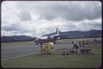 Mount Hagen: passenger plane on runway at airport