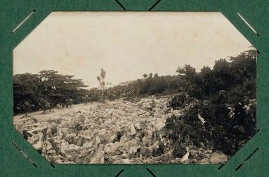 Phosphate diggings. From the album: Banaba (Ocean Island)