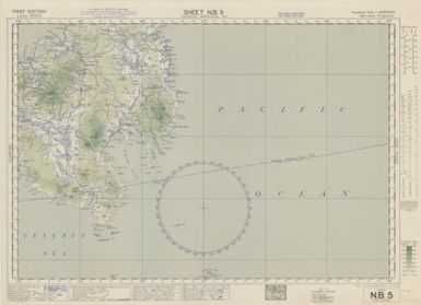 Australian aeronautical map (Sheet NB5)