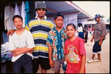 Group of young people,Tonga