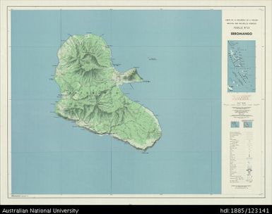 Vanuatu, Erromango Island, Erromango, Sheet 13, 1965, 1:100 000