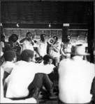 National Party supporters at Cooperative Federation headquarters, Tagabe, Vila, Sunday 5/9/76.