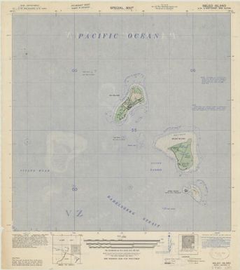 Special map, northeast New Guinea (Seleo Island , front)