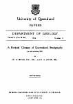 A revised glossary of Queensland stratigraphy : to and including 1943