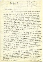 Letter from Robert L. Carter to Caleb Foote