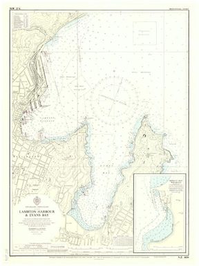 [New Zealand hydrographic charts]: New Zealand - North Island. Lambton Harbour & Evans Bay. (Sheet 4634)