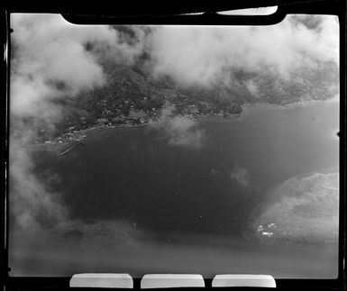 Levuka, Eastern Division, Fiji, showing town and coast