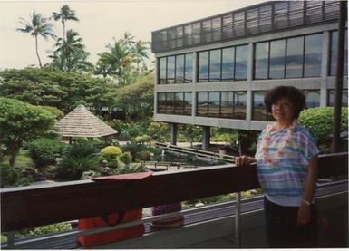 Yuan Shi on University of Hawaii Campus