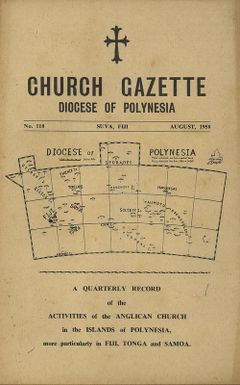 Church Gazette, Polynesia: August 1958