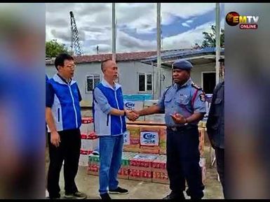 POLICE RECEIVE SUPPORT