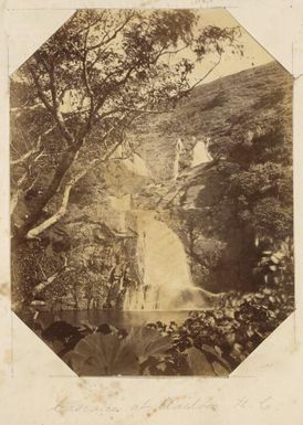 Cascade waterfall, New Caledonia, ca. 1870s / Allan Hughan
