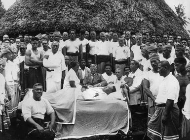 Chief Tupua Tamasese Lealofi III lies in state