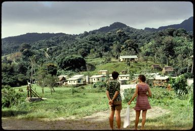 New village near Levuka?, Fiji, 1971