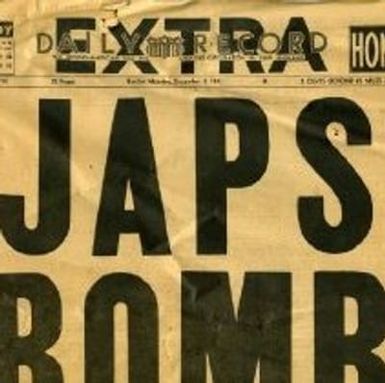 Japs Bomb Hawaii