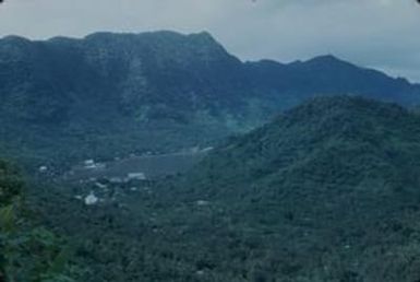 [Landscape of mountains and bay in Pago Pago, American Samoa] BRIT-A-AR003-004-01-042