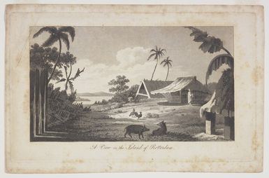 [Hodges, William], 1744-1797 :A view in the island of Rotterdam [London? 18--?]