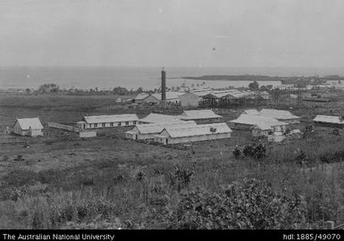 Lautoka Mill and Barracks under construction