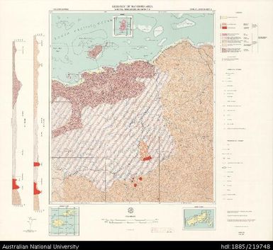 Fiji, Vanua Levu, Geology of Nanduri Area, GS 471, Sheet 5, 1:50 000, 1974