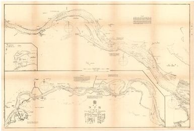 [Japan nautical charts].: Yang Tse Kiang. Shanghai to Nanking. (Sheet 318)