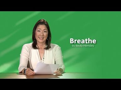 Robin Kobayashi Reads Becky Hemsley's "Breathe" | GET CAUGHT READING